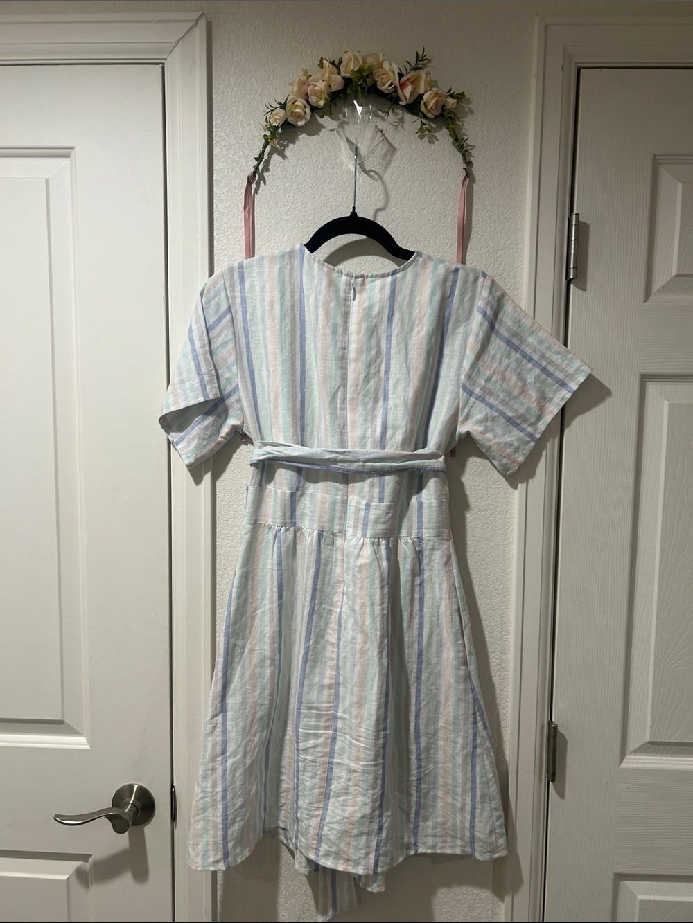 GAP Kimono Sleeve Tie Belt Dress - Picture 4 of 5